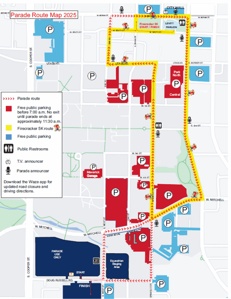 Parade Route 2025